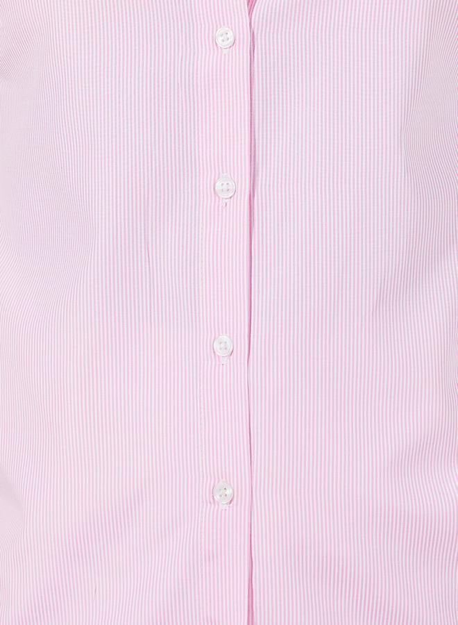 Styli Striped Sleeveless Buttoned Down Shirt - Image 4