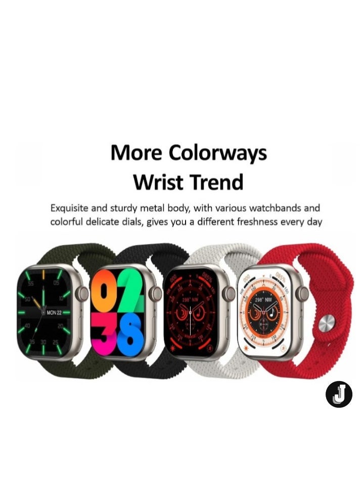JAJEEK "NEW 10 Pro Max Smart Watch – Bluetooth Connectivity & Waterproof Fitness Tracker" - Image 5