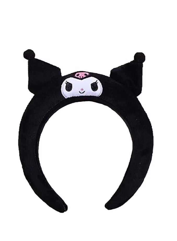 Sanrio Kawaii Kuromi Cute Cartoon Padded Headband - Image 1
