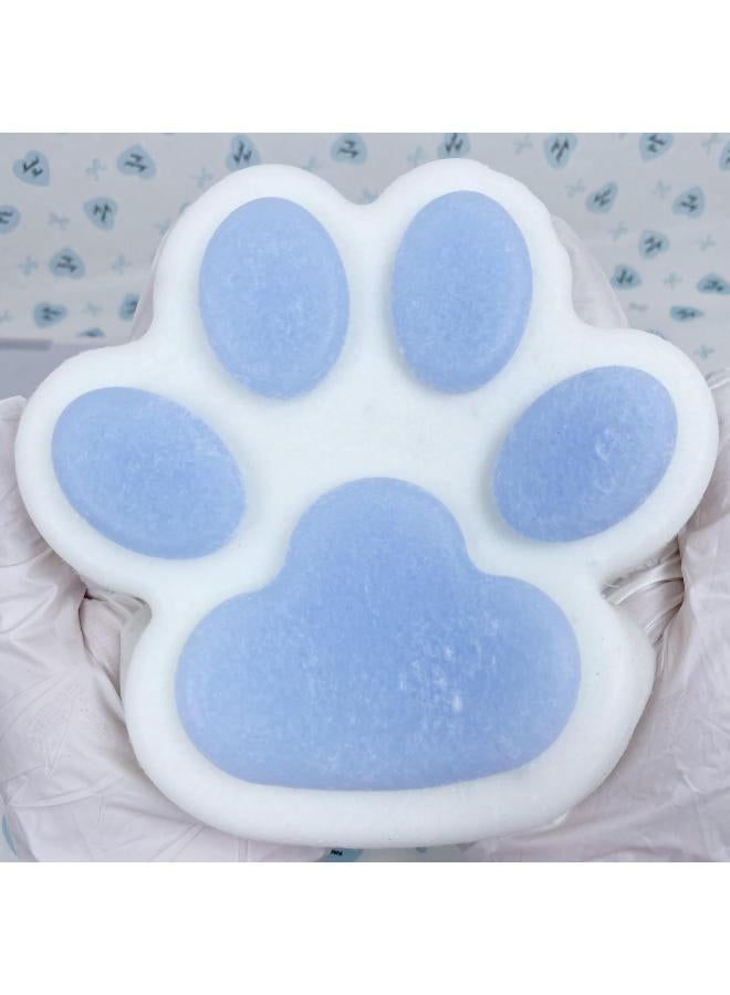 Cat Paw Squishy Big Squishy Squishies Giant Cat Paw Toy 5.5 Inch Large Paw Print Squishy Squeeze Toys  Silicone Stress Relief Cute Soft Sticky Paw Squishy for Adults Kids