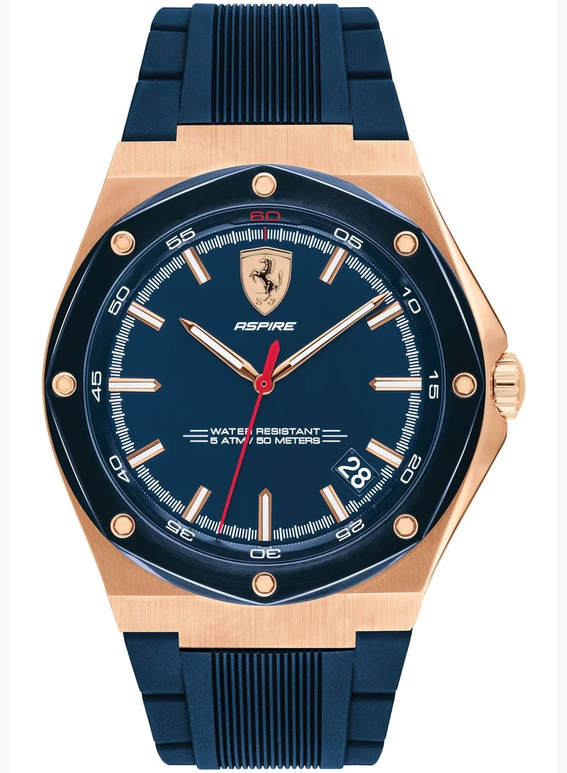 Scuderia Ferrari Scuderia Ferrari Aspire Steel Strap Watch for Men - 830667