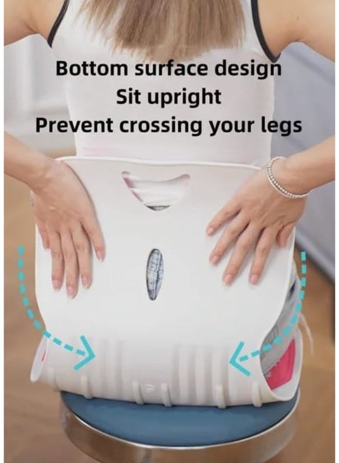 zoba A patented ergonomic posture support chair for women, men, and children, providing superior back support to help correct posture while working at home or in the office. Stylish and practical multi-color design (color selected randomly). - Image 5