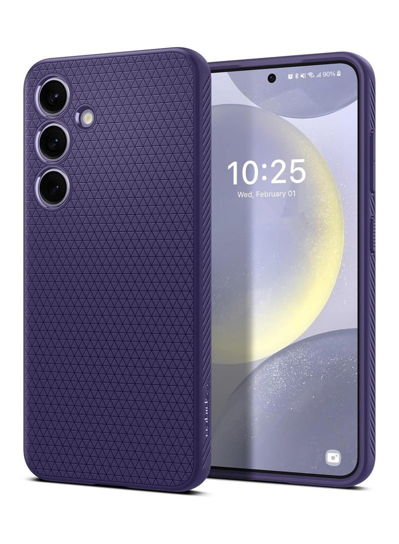 Spigen Spigen Liquid Air designed for Samsung Galaxy S24 case cover (2024) - Deep Purple  - Image 1