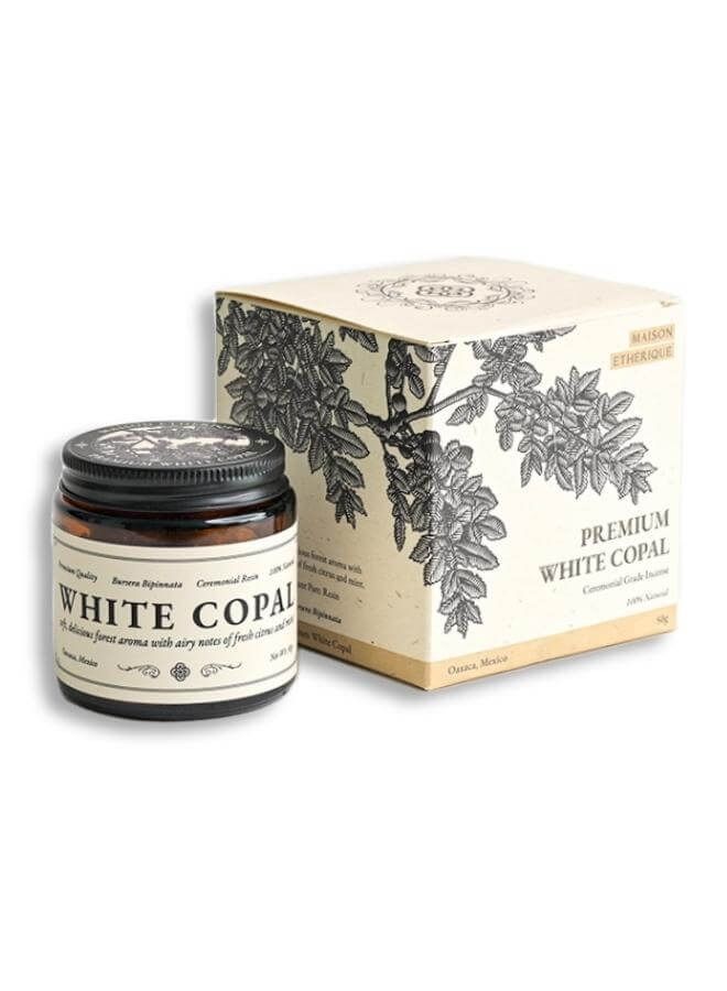 MAISON ETHERIQUE White Copal (Bursera Bipinnata) - 50g, Fresh Forest Aroma Resin for Meditation and Aromatherapy from Oaxaca, Mexico - Image 1