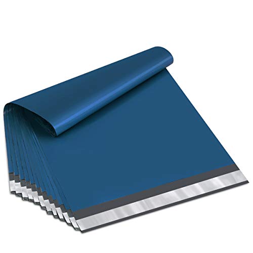 UCGOU Poly Mailers 10x13 Inch Navy Blue 200 Pack Shipping Bags #4 Strong Mailing Envelopes Boutique Packaging Postal Self Seal Adhesive Waterproof and Tear Proof Small Business for Clothes Books - Image 1