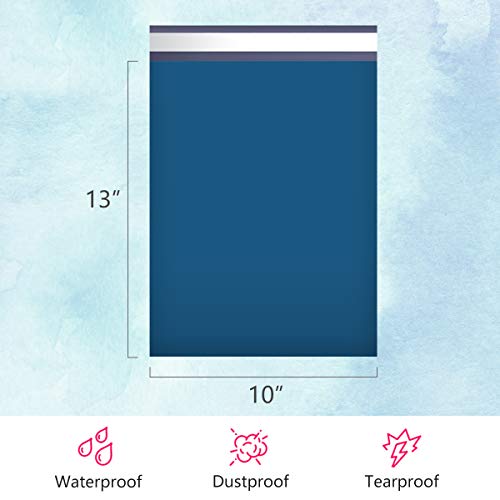 UCGOU Poly Mailers 10x13 Inch Navy Blue 200 Pack Shipping Bags #4 Strong Mailing Envelopes Boutique Packaging Postal Self Seal Adhesive Waterproof and Tear Proof Small Business for Clothes Books - Image 2