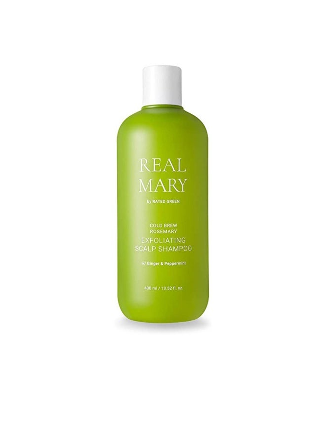 Rated Green Real Mary Exfoliating Scalp Shampoo 400ml - Image 1