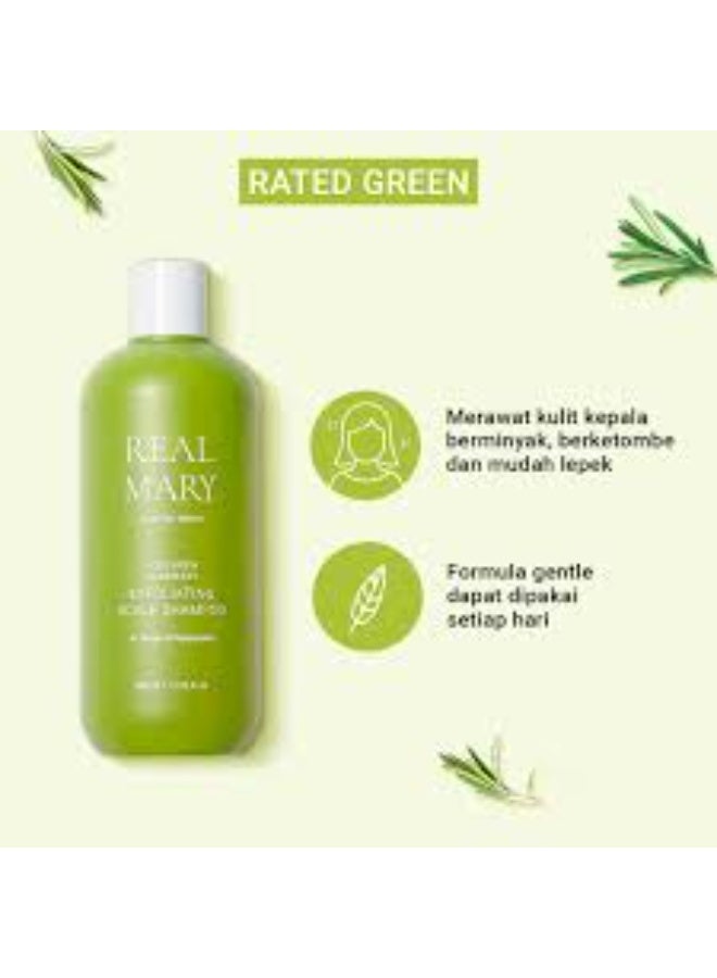 Rated Green Real Mary Exfoliating Scalp Shampoo 400ml - Image 4