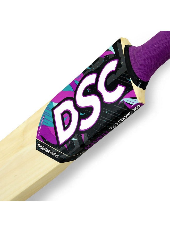 DSC مضرب تنس كريكيت قصير المقبض للرجال من وايلد فاير إمبر - Image 3