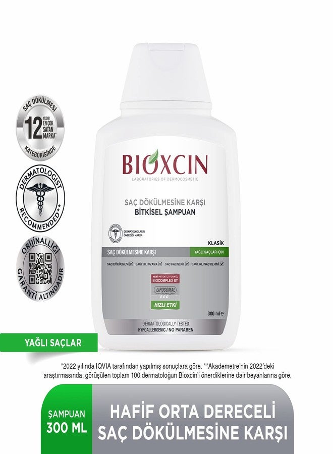 Bioxcin Shampoo against hair loss for oily hair (300 ml) - vegetable anti-fat shampoo with Biocomplex B11 & liposomes for thicker hair & less hair loss' - Image 5