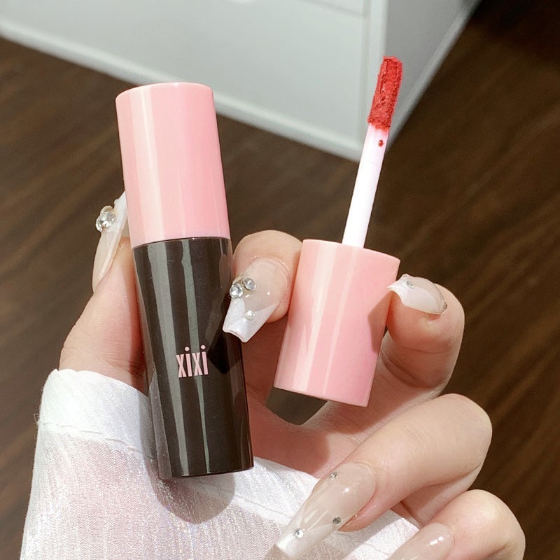 Xixi Mousse Velvet Natural Matte Lip Mud Does Not Show Lip Lines Whitening Lip Gloss Affordable Price For Student Girls - Image 4