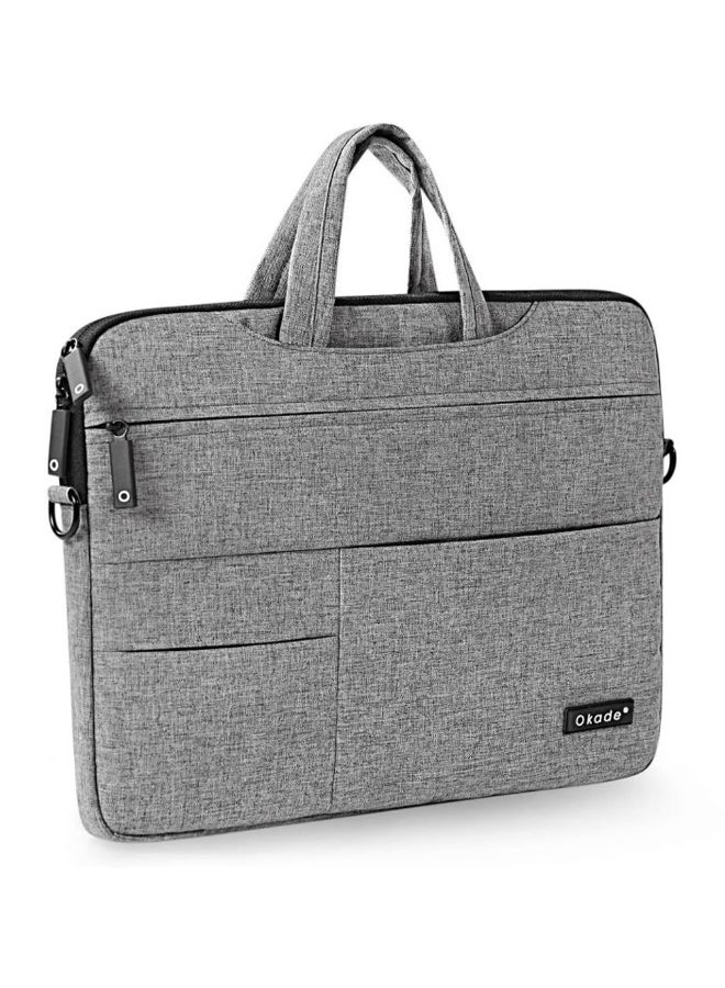 Okade Soft Sleeve Case Bag For Apple MacBook 15-Inch Grey - Image 2
