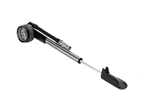 Topeak 360 PSI/24.8 Bar Pocket Shock DXG With Dial Gauge , Black/Silver - Image 4