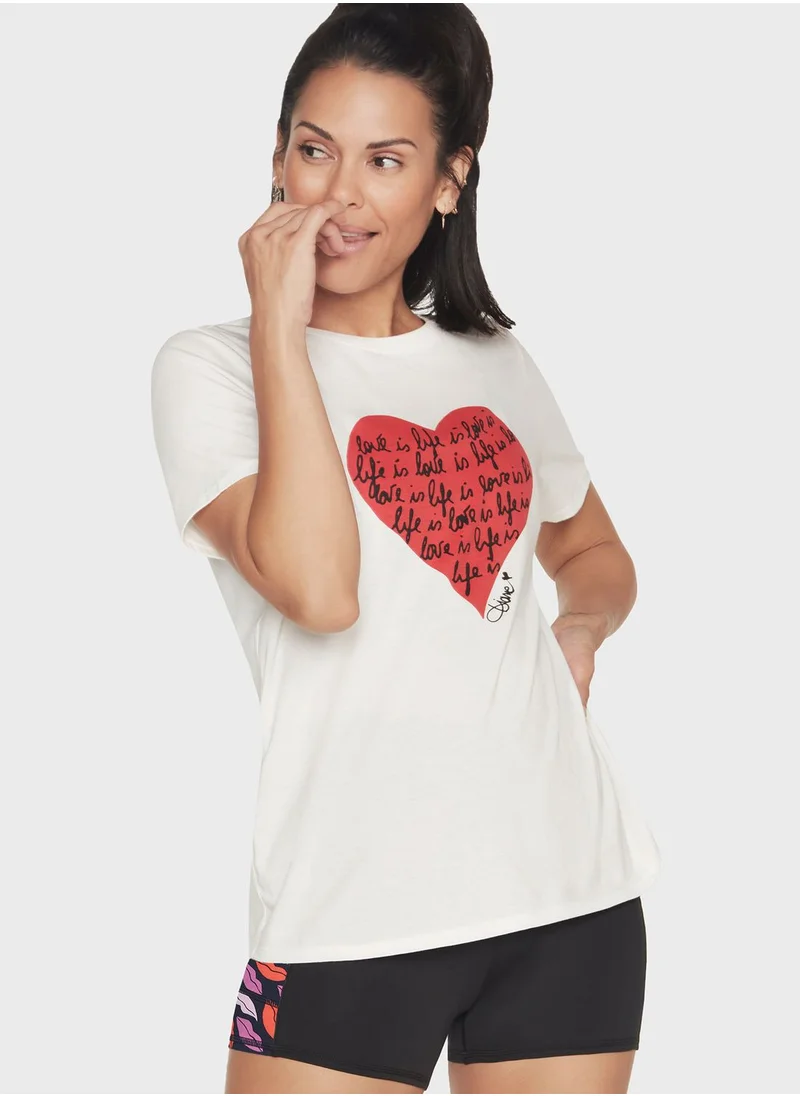 SKECHERS Dvf Godri T-Shirt