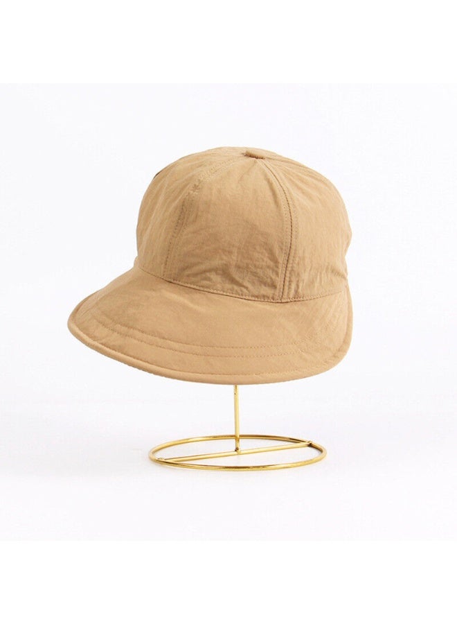 Unisex Adjustable Bucket Hat Wide Brim Sun Cap – Lightweight Casual Outdoor Hat for Men & Women – UV Protection Summer Fisherman Hat for Travel, Beach & Daily Wear – Soft Breathable Solid Color Cap
