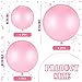 Charnoel 18 Pack 1824 36 Inch Balloons Large Latex Giant Round Big Macaron Balloons for Wedding Birthday Party Baby Shower DecorationsPink - Image 4