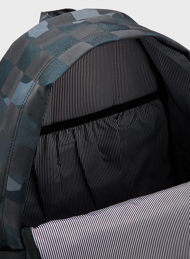 Herschel Large Check Print Classic Backpack