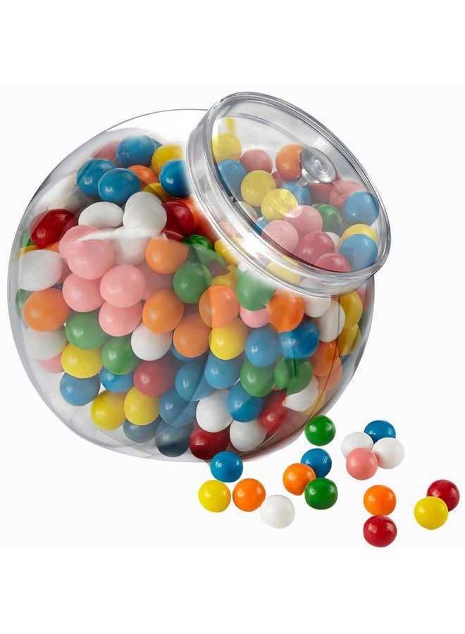 Amscan Durable Clear Plastic Jar with lid 80 Oz | 1 Pc - Image 1