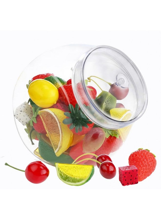 Amscan Durable Clear Plastic Jar with lid 80 Oz | 1 Pc - Image 3