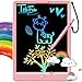 TEKFUN LCD Writing Tablet for Kids 10inch Coloring Drawing Pad Mess Free Doodle Board Easter Gifts for Girls and Toddlers Toys for 3 4 5 6 7 8 Year Old Boys Pink - Image 3