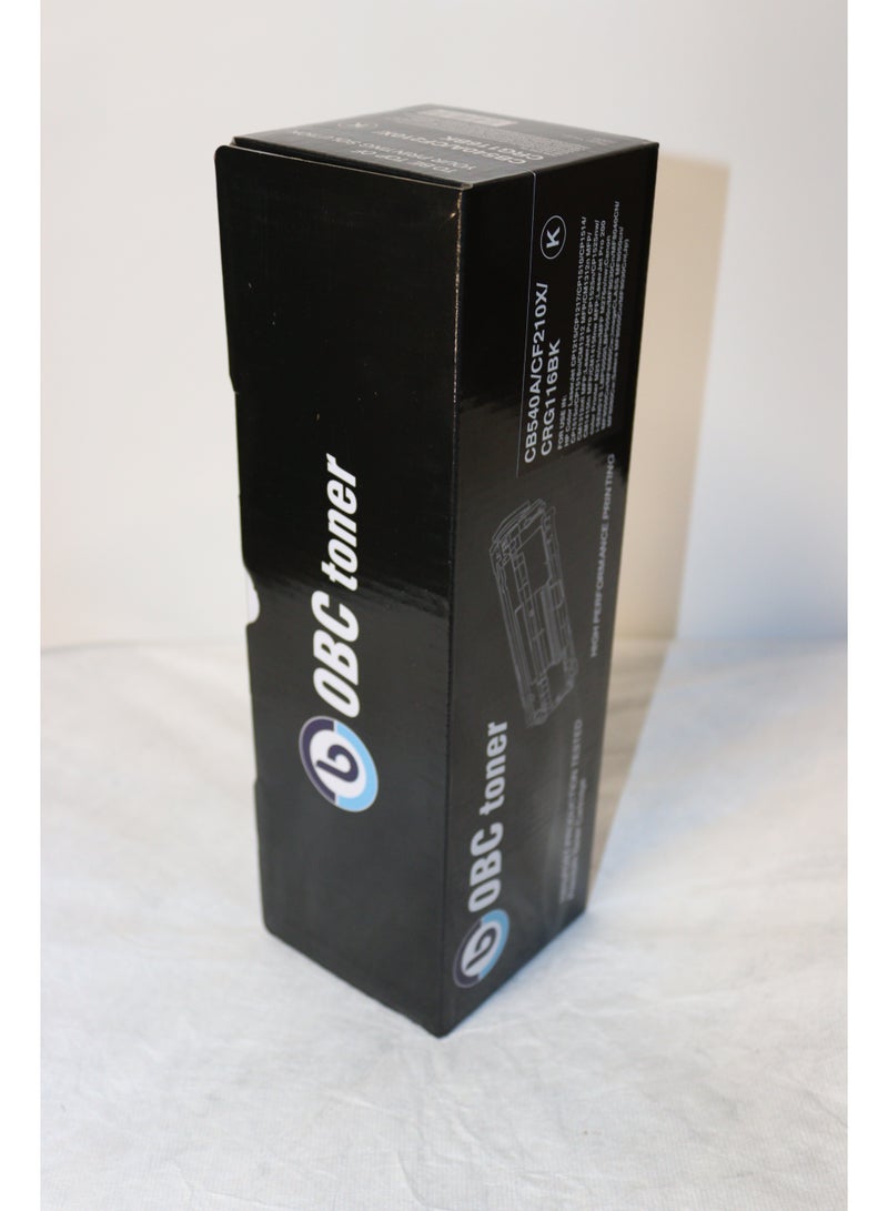 OBC 125A Black Toner Cartridge - Compatible with CB540A/CF210X/CRG116BK, Fast and clear printing with accurate results and rich colors! - Image 3