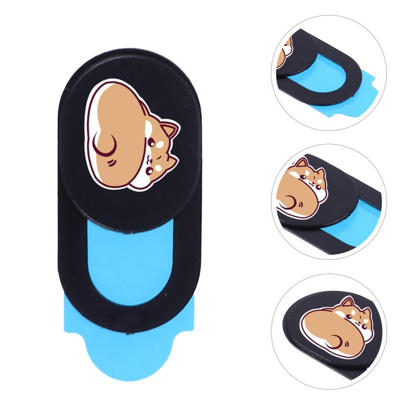 12 pcs Laptops Camera Cover Cat Pattern Privacy Webcam Cover Slide - Image 3