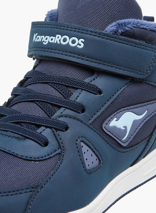 kangaROOS Women's Panelled High Top Shoes with Hook and Loop Closure - Image 4
