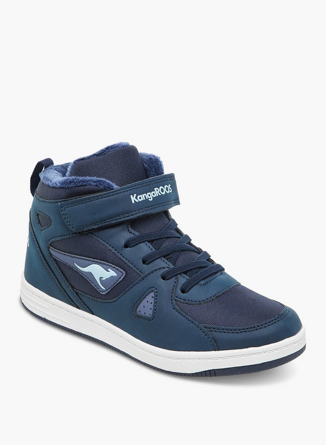 kangaROOS Women's Panelled High Top Shoes with Hook and Loop Closure - Image 2