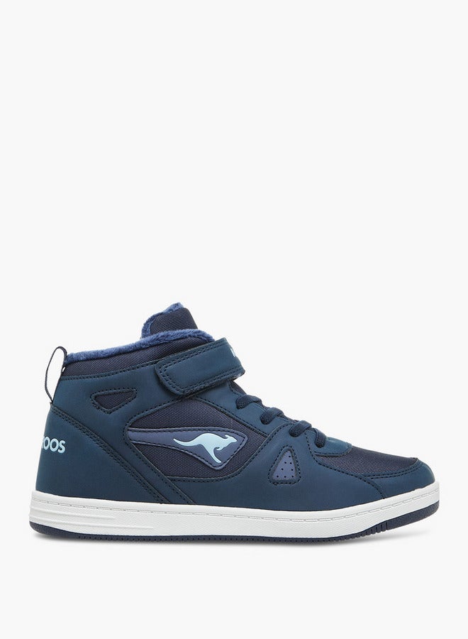 kangaROOS Women's Panelled High Top Shoes with Hook and Loop Closure - Image 3
