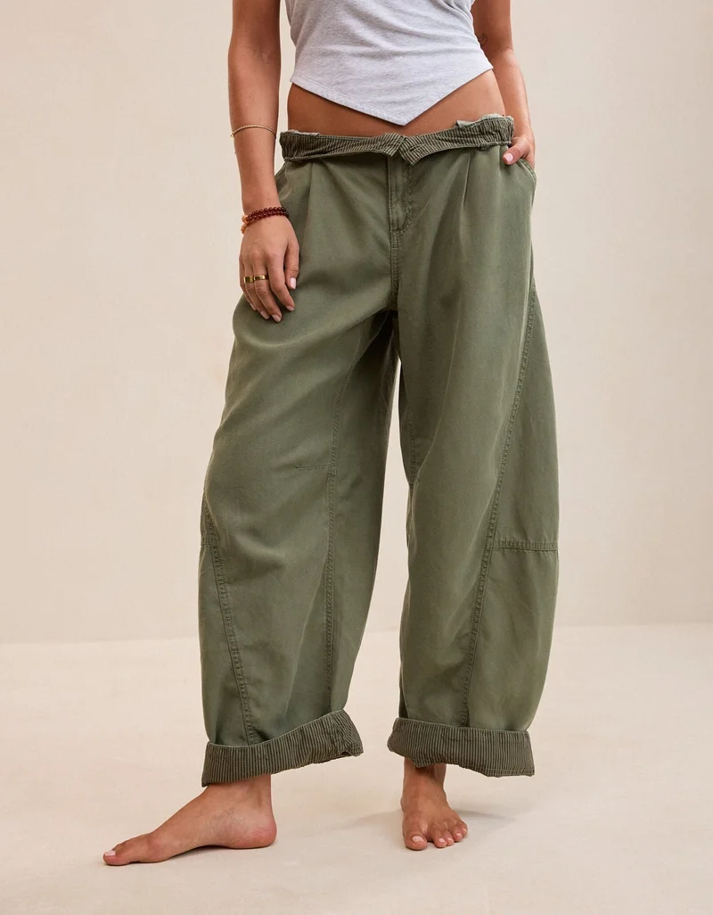 Aerie  Aerie Utility Balloon Chino Pant for Women | Best Price UAE