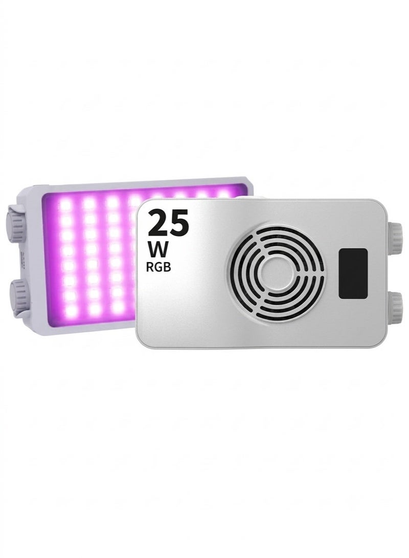 FX Studio LED-C11  ( 25W ) RGB Video Light Panel + Cold show - Image 1