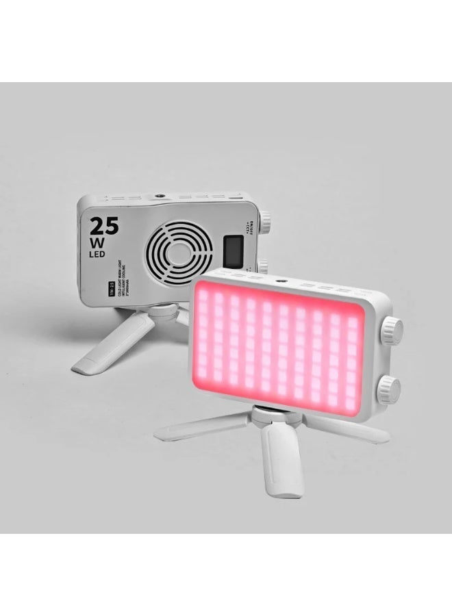 اف اكس ستوديو FxStudio LED-C09 ( 25W ) RGB Video Light Panel + Cold show - Image 3