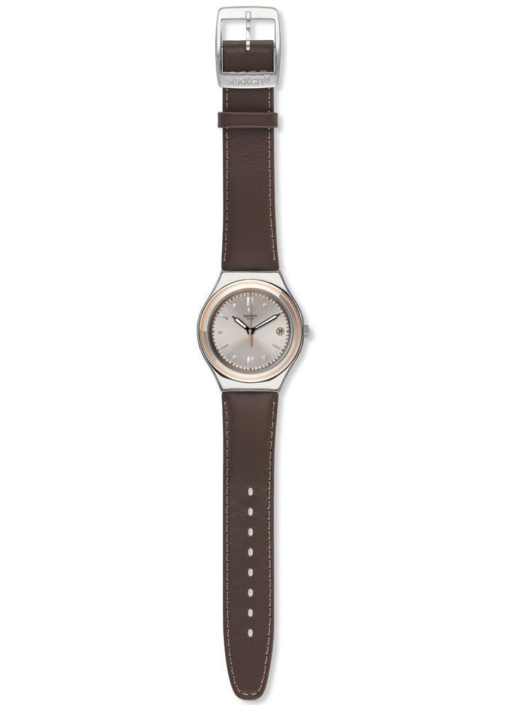 Swatch Unisex Vintage Hour Quartz Movement Water Resistant Wrist Watch - 43 Mm - Image 2