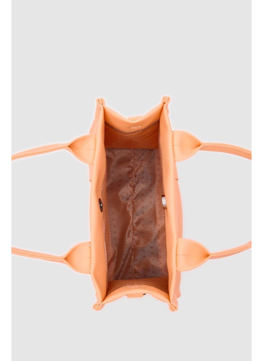 Shule Bags حقيبة توت من جلد صناعي وردي بوني  - Image 3