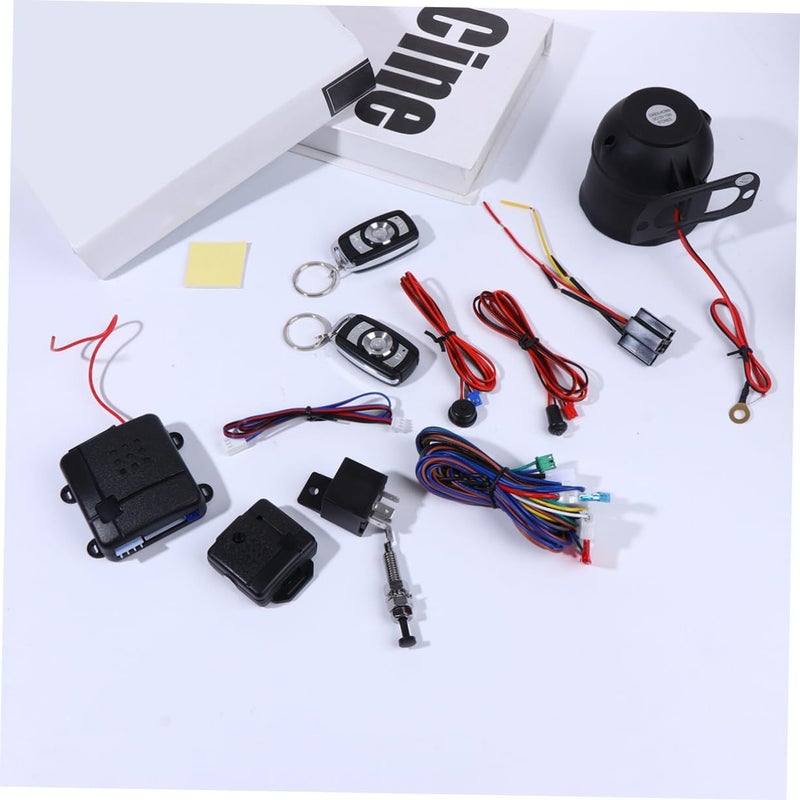 1 Set Car Security System Instant Arm Flashing LED Door Lock Window Close Starter Disable Theft Protection - Image 4