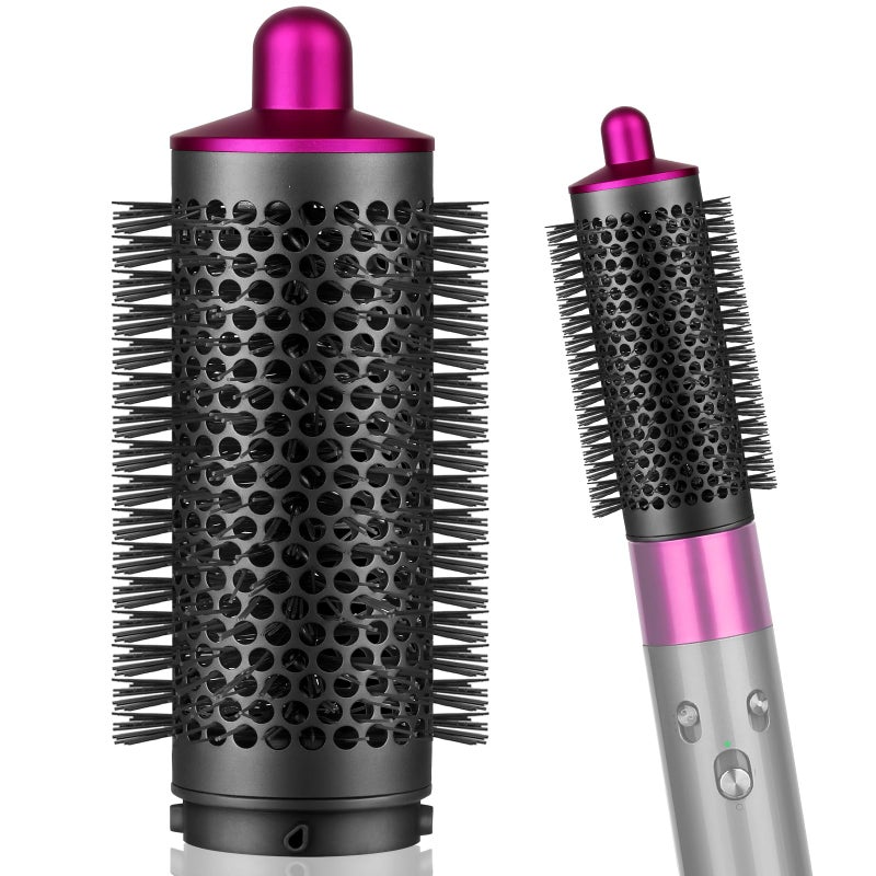 PUREGUST Round Brush Attachment for Dyson Air wrap Oval Round Volumizing Brush for Dyson Airwrap Accessories, Rose - Image 1
