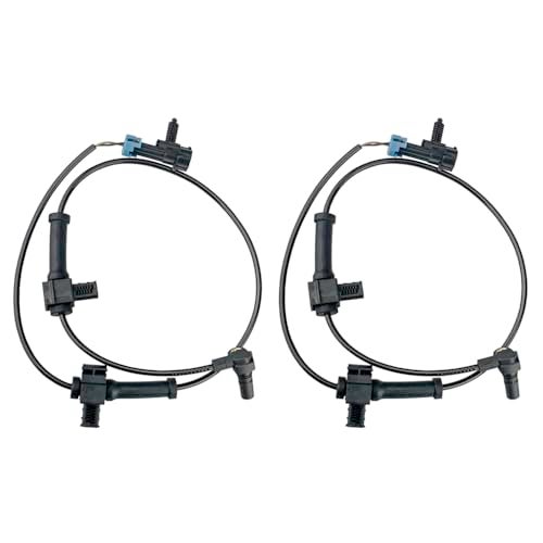 Ruizure Rear ABS Wheel Speed Sensor Left Right fit for 07-13 Chevy Silverado 1500 2500 3500 Cheyenne, GMC Sierra 2007 2008 2009 2010 2011 2012 2013, Driver Passenger Side, ALS1757, 2pcs - Image 1