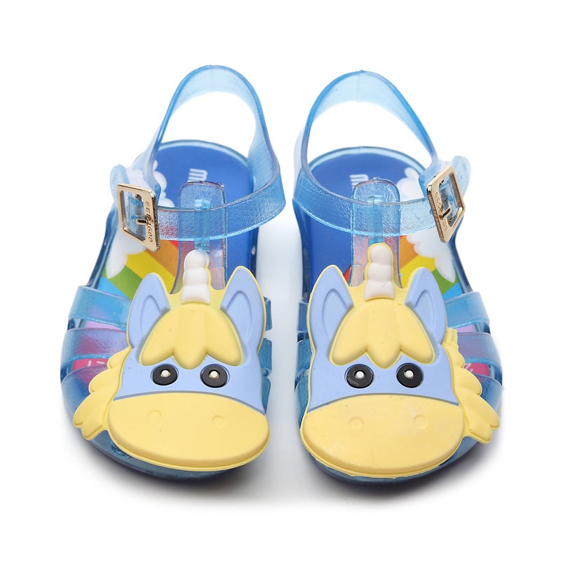 Strict Selection of Children''s Shoes meliss * Jelly Shoes Sandals Little Ma Bao Woven Sandals Student Shoes Casual Shoes Korean Style Sandals - Image 3
