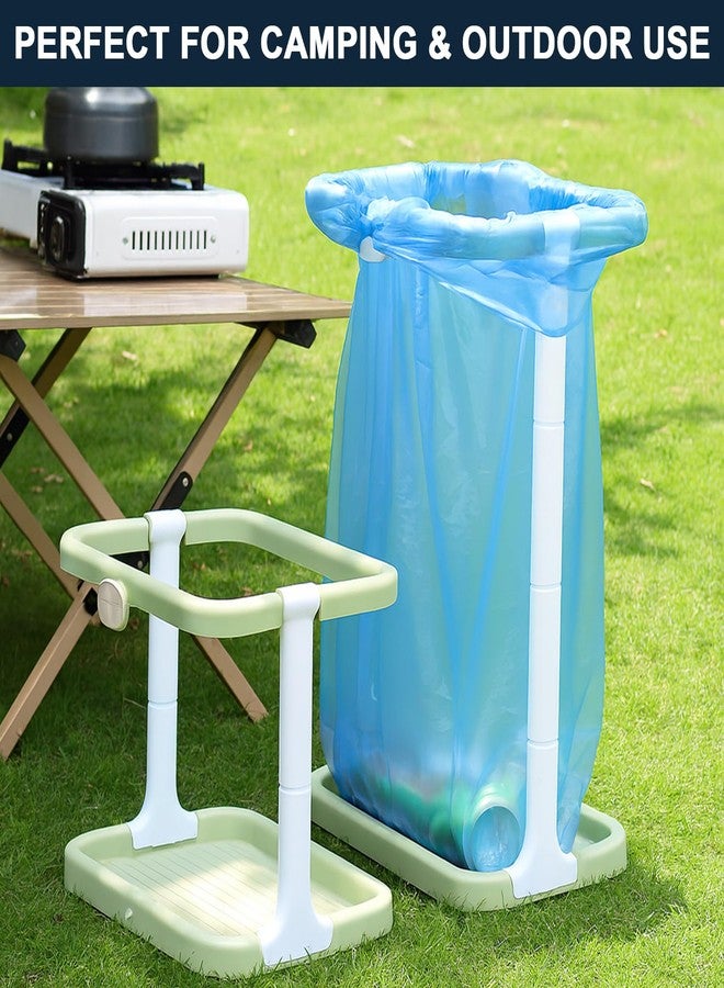 HolaKit Portable Trash Bag Holder - Foldable & Lightweight Trash Bag Stand, Collapsible Trash Can for Camping, Outdoor, Car & Home Use - Easy Assembly, Compact Storage, Includes 15PCS Bags - Image 3