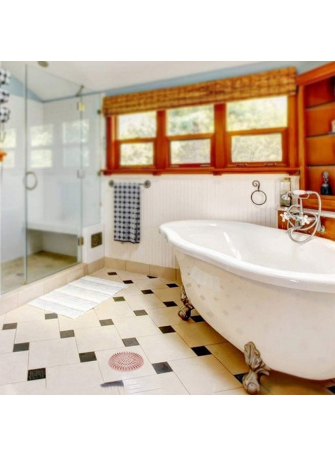 5 Pcs Bathroom Sink Drain Strainers, Hair Catcher Shower Drain Covers Protector - Image 4