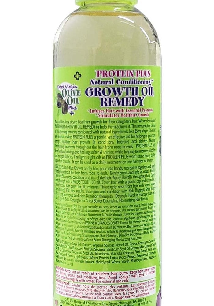 Africa's Best Kids Originals Protein Plus Natural Conditioning Growth Oil Remedy 8 Oz - Image 2
