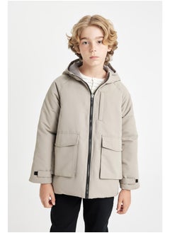 DeFacto Boy Regular Fit Hooded Long Sleeve Raincoat  - Image 1