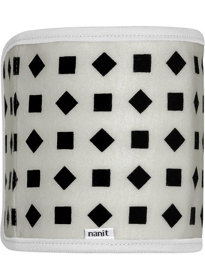 Nanit حزام نانيت للتنفس - يعمل مع جهاز مراقبة الأطفال نانيت برو لتتبع حركة التنفس بدون مستشعرات، مثل يدك على قلبهم من أي مكان، 100% قطن، حجم صغير، 0-3 أشهر، رمادي حصوي - Image 2