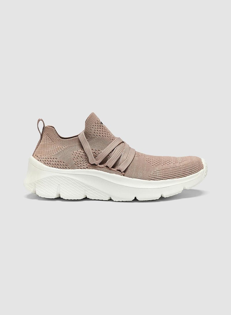 CAMPUS Women’s Peach Slip On Shoes– Solid Monochrome Design Shoes that Makes Every Outfit Stand Out - Image 1