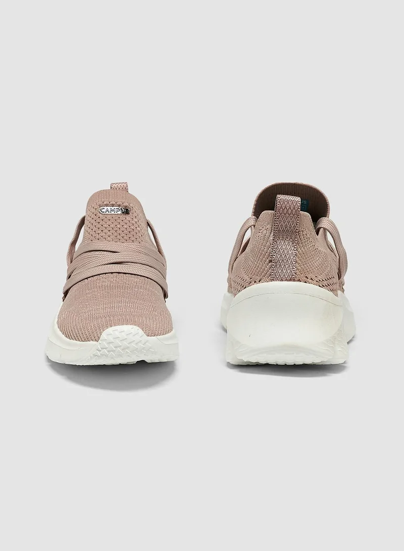 CAMPUS Peach/Wht Women’s Peach Slip On Shoes– Solid Monochrome Design Shoes that Makes Every Outfit Stand Out for Women | Best Price UAE