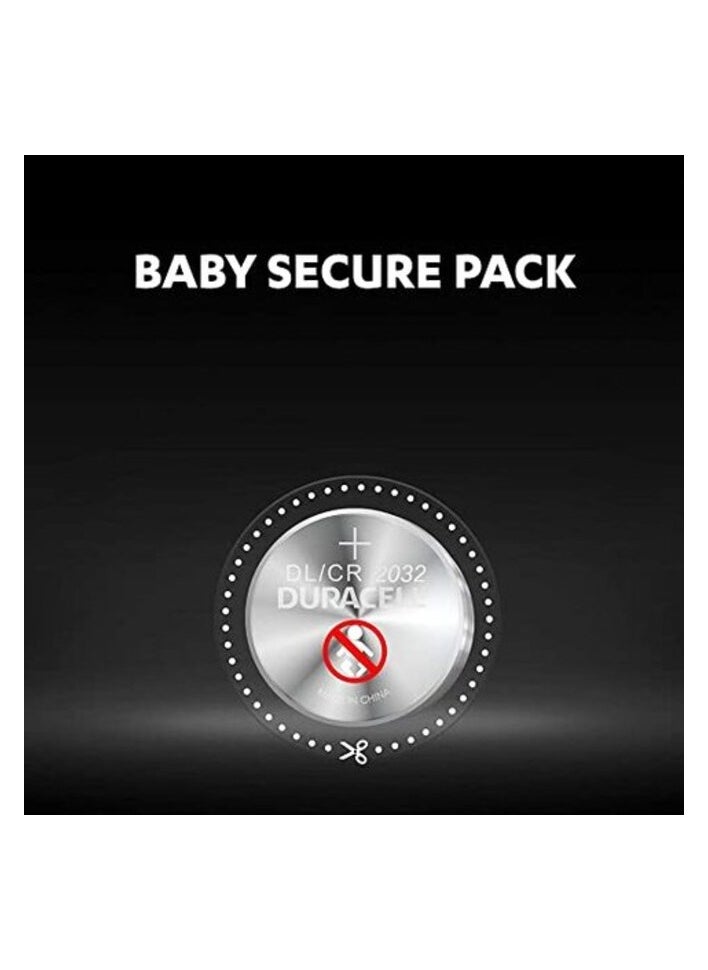 Duracell - Duracell - CR2032 3V Lithium Coin DL2032 / CR2032 Button Batteries Regular - Pack of 2 - 10 Years Shelf Life - Image 1