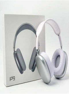 P9 P9 Bluetooth-Headset, Wireless-Headset Over-Ear & Headphone-Headset with Mic White color Good Quality.  - Image 1