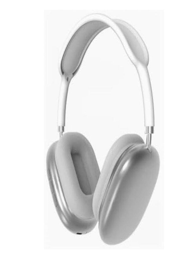 P9 Bluetooth-Headset, Wireless-Headset Over-Ear & Headphone-Headset with Mic White color Good Quality. - Image 2