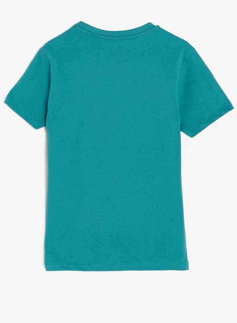 ريبلز مع نمشي Boys Round Neck T-Shirts