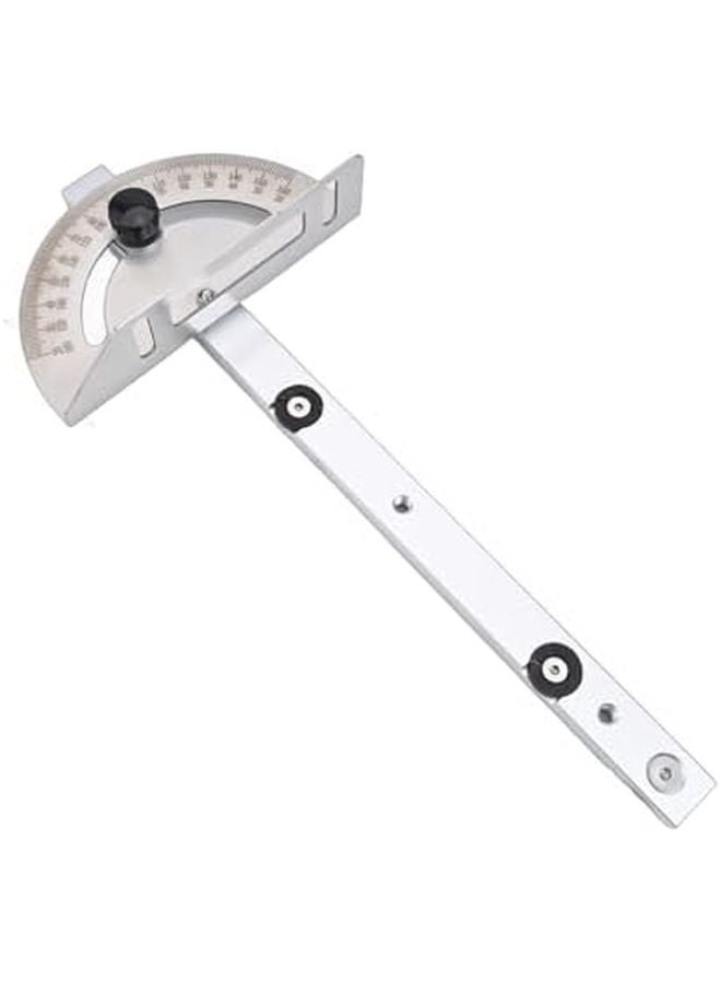 Woodworking Table Saw Miter Gauge With Adjustable Angle Ruler And Aluminum Guide Rail Color A - Image 5